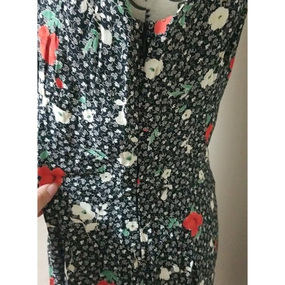 Plum, size 14, floral dress - Picture 3 of 9